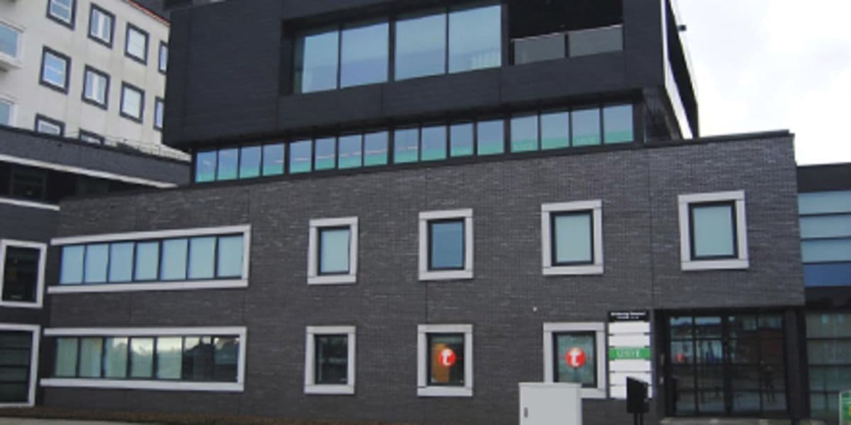 Voorgevel Univé winkel in Zutphen